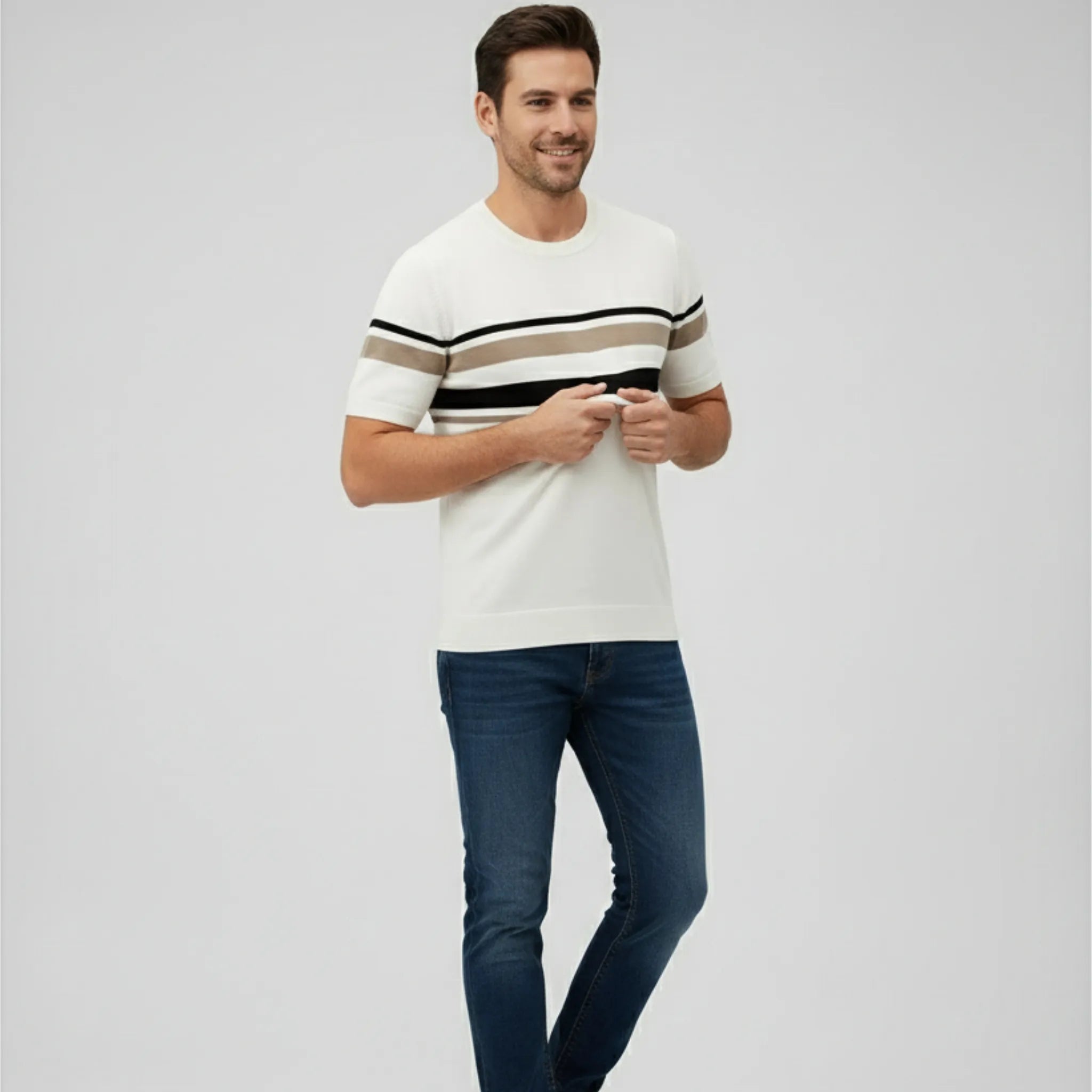 The Fitzrovia Striped Tee