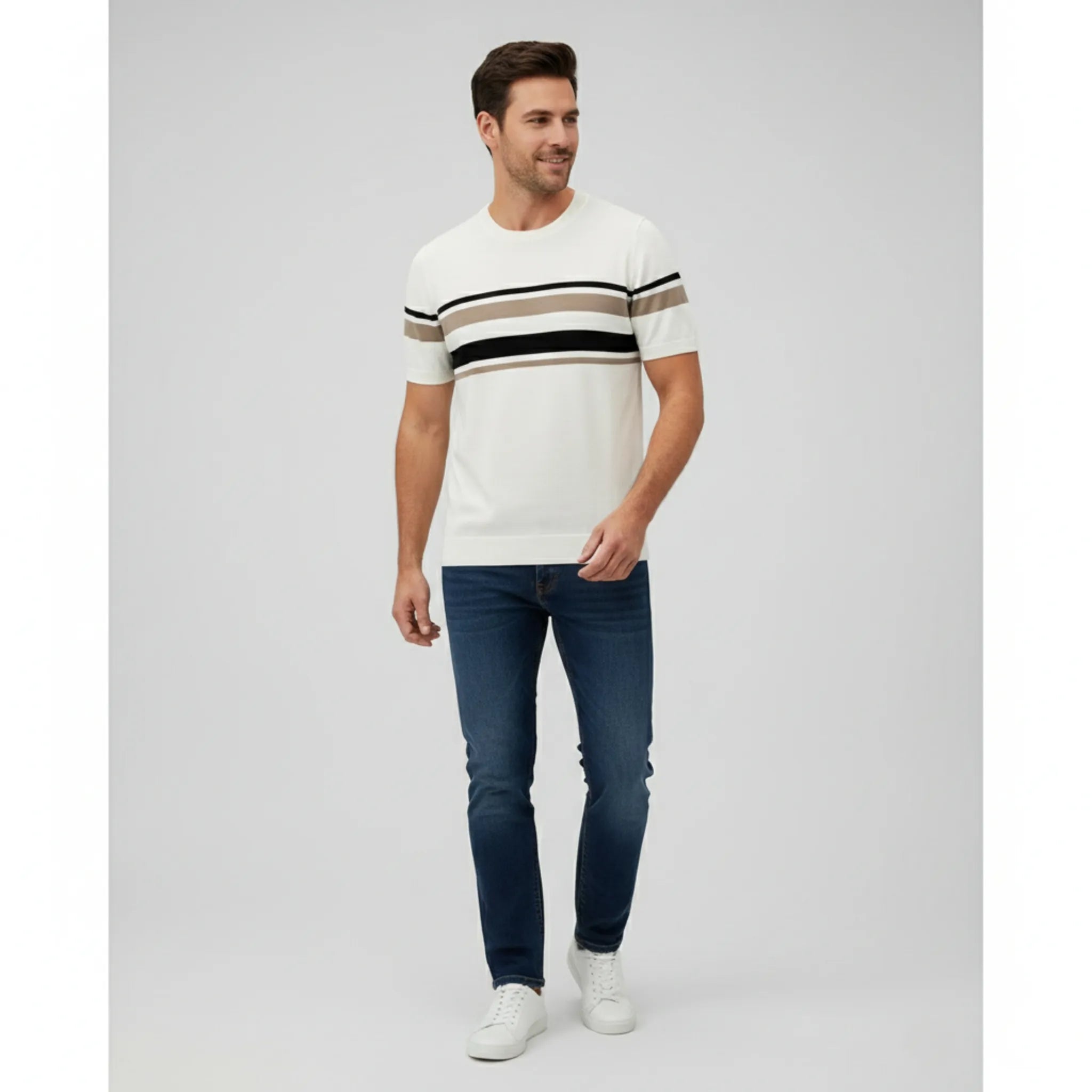 The Fitzrovia Striped Tee