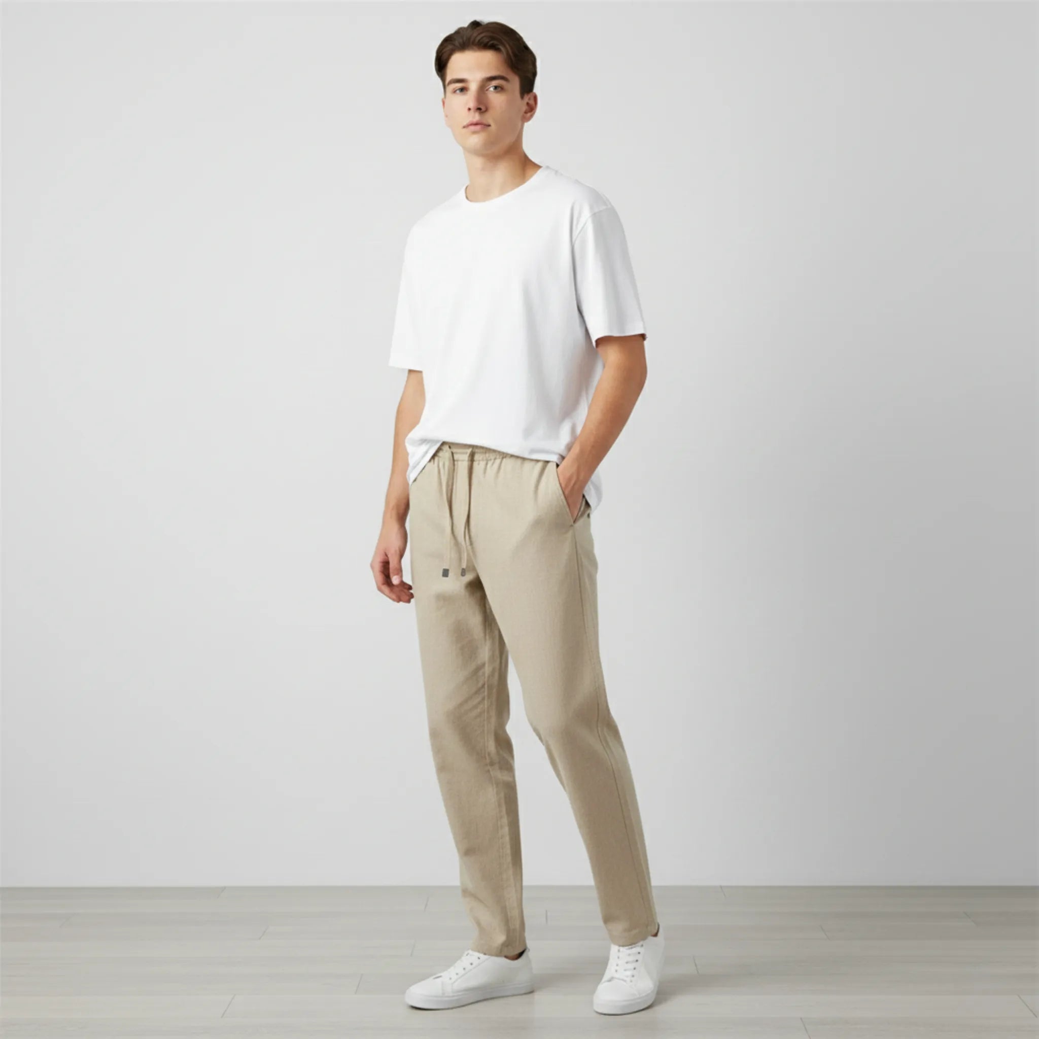 The Dorset Linen Trouser