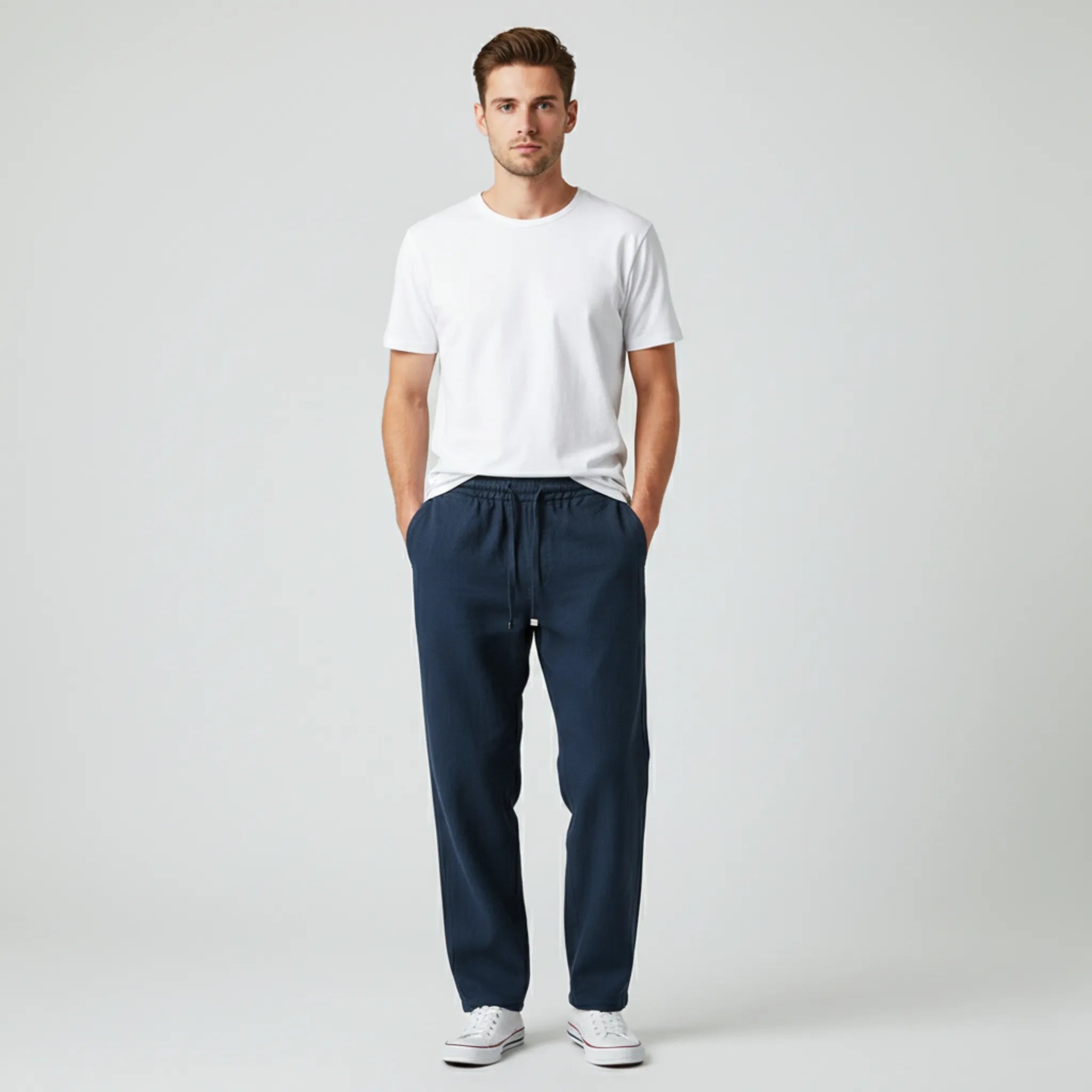 The Dorset Linen Trouser
