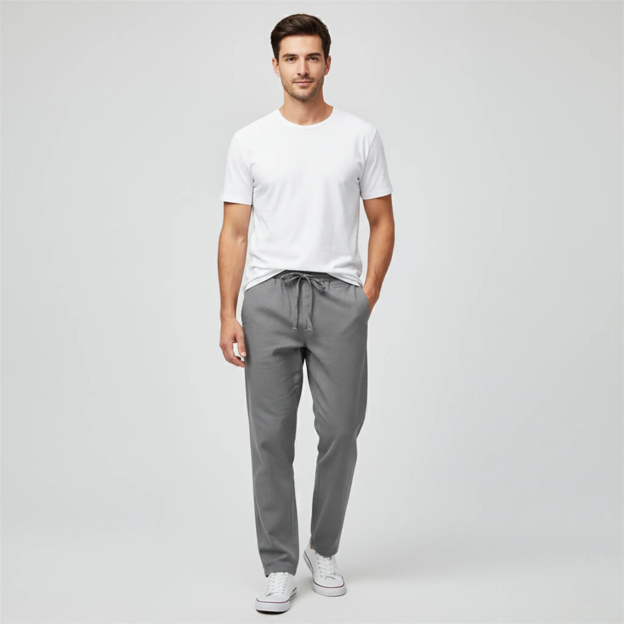 The Dorset Linen Trouser
