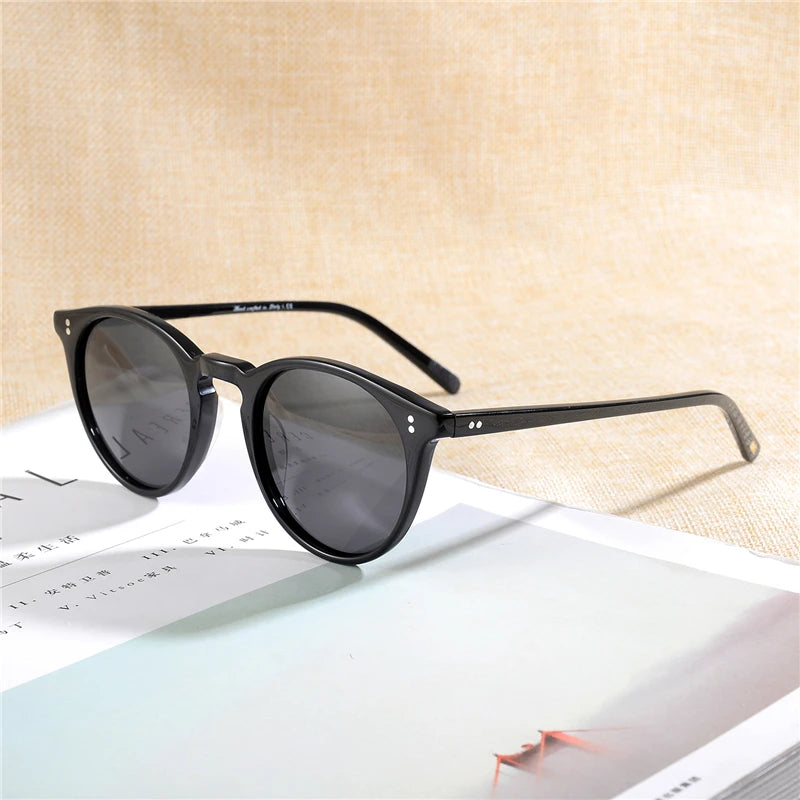 Retro Oval Sunglasses