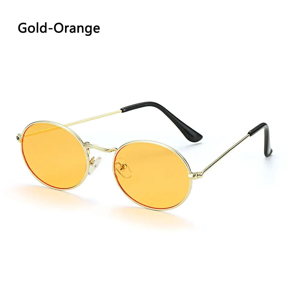 Vintage Oval Retro Sunglasses