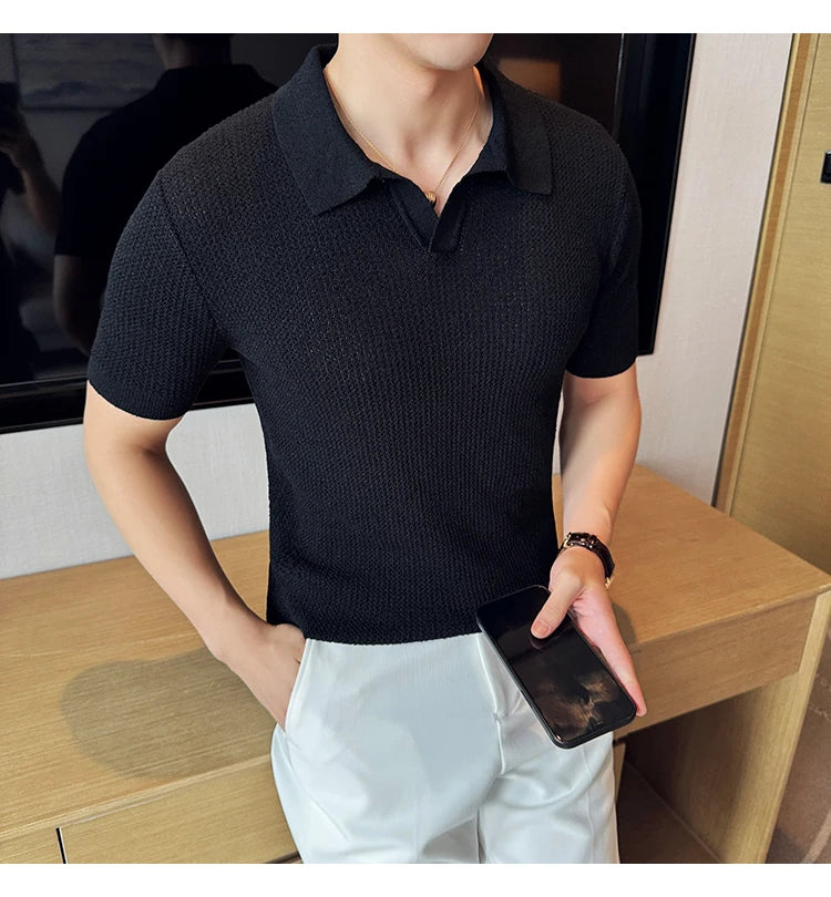 The Strand Knit Polo