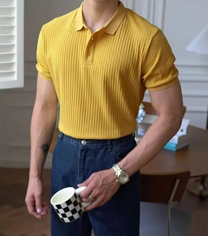 The Kensington Ribbed Polo