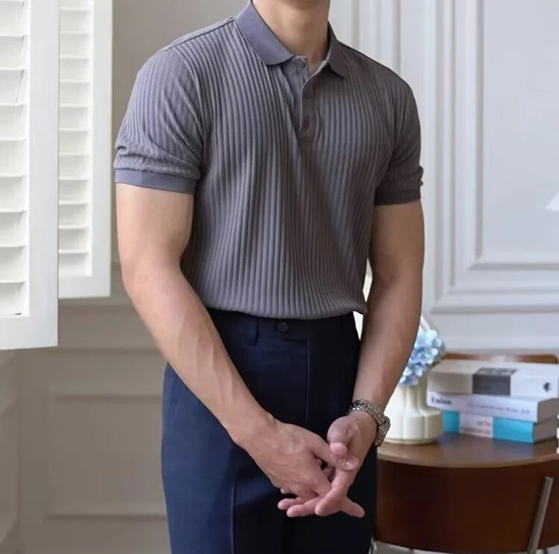 The Kensington Ribbed Polo