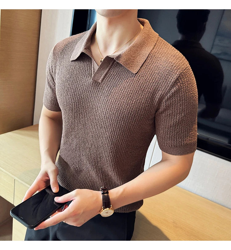 The Strand Knit Polo