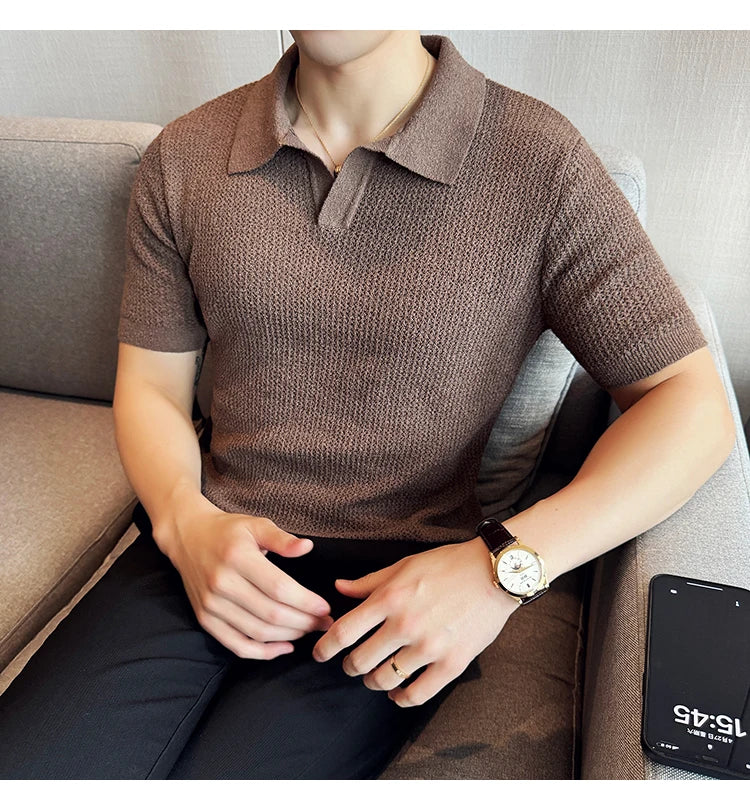 The Strand Knit Polo