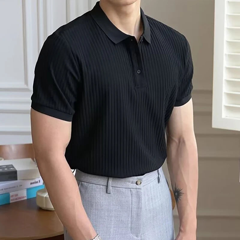The Kensington Ribbed Polo