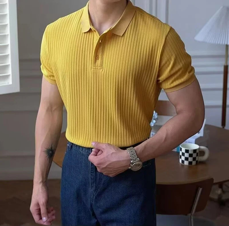 The Kensington Ribbed Polo
