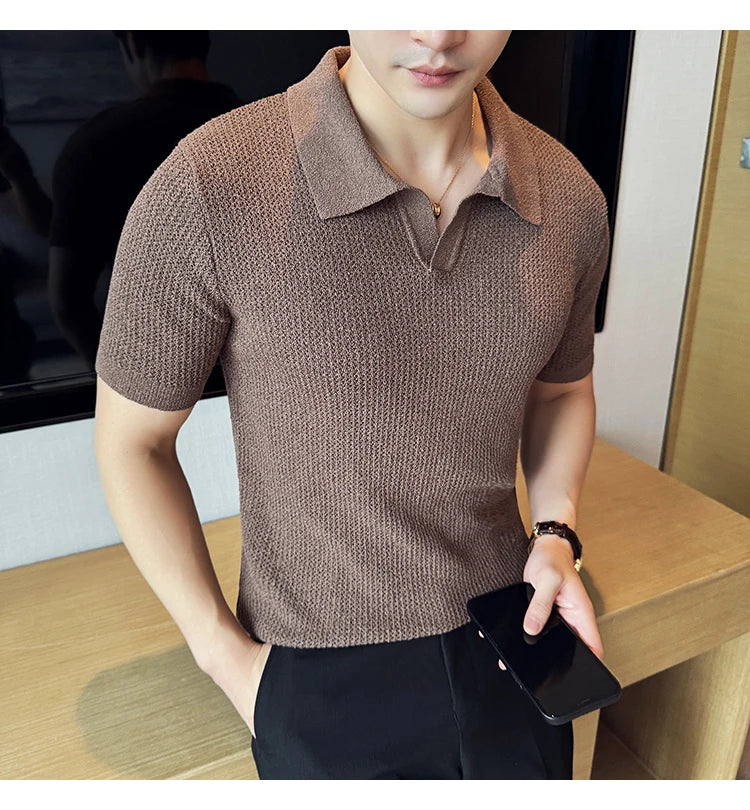 The Strand Knit Polo