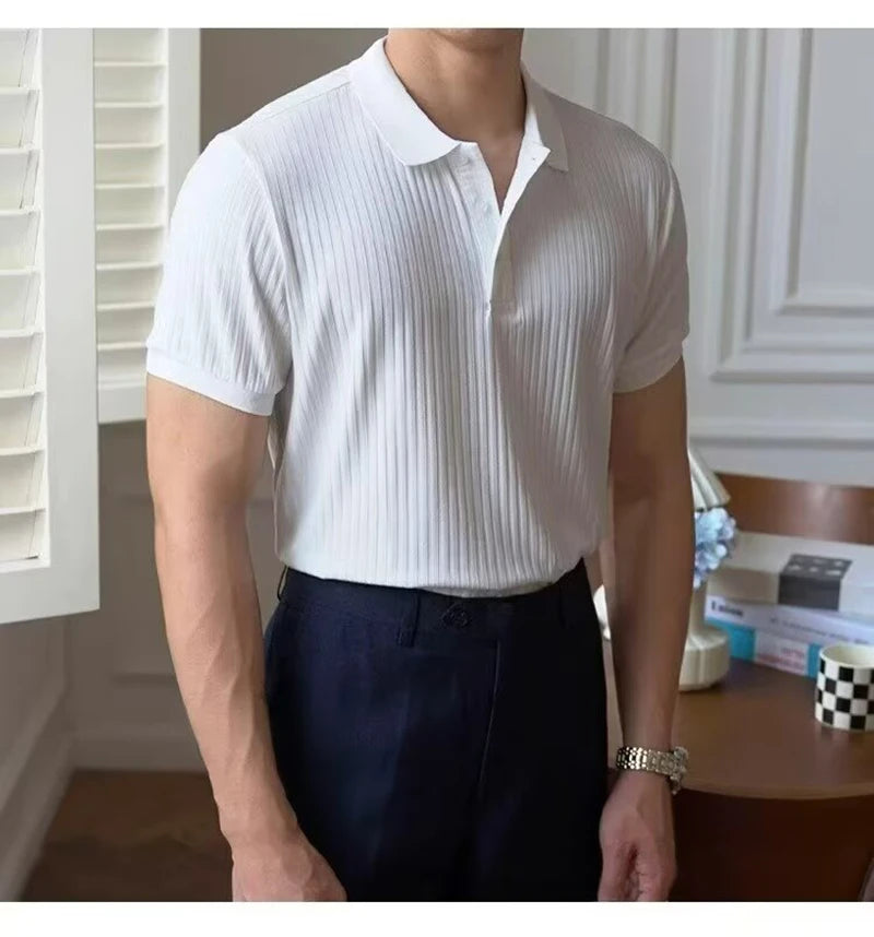The Kensington Ribbed Polo