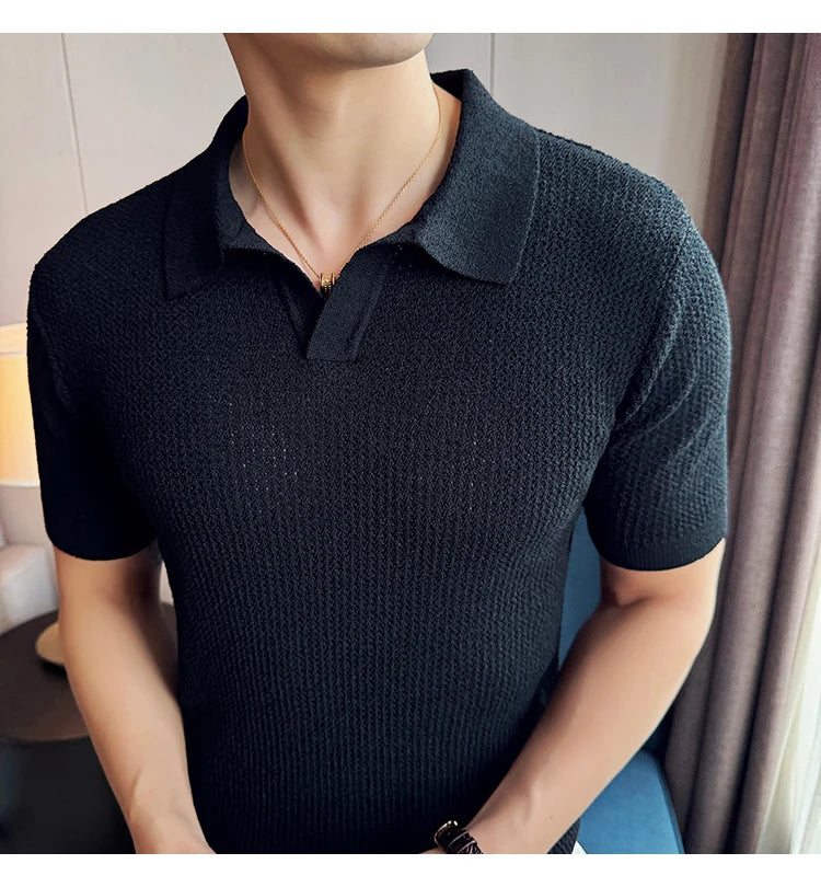 The Strand Knit Polo