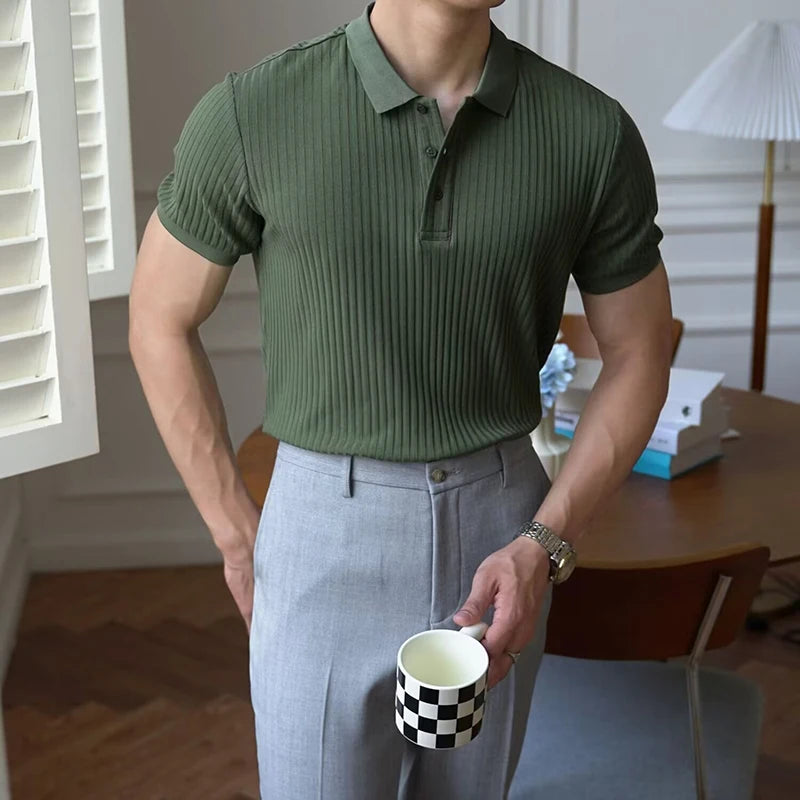The Kensington Ribbed Polo