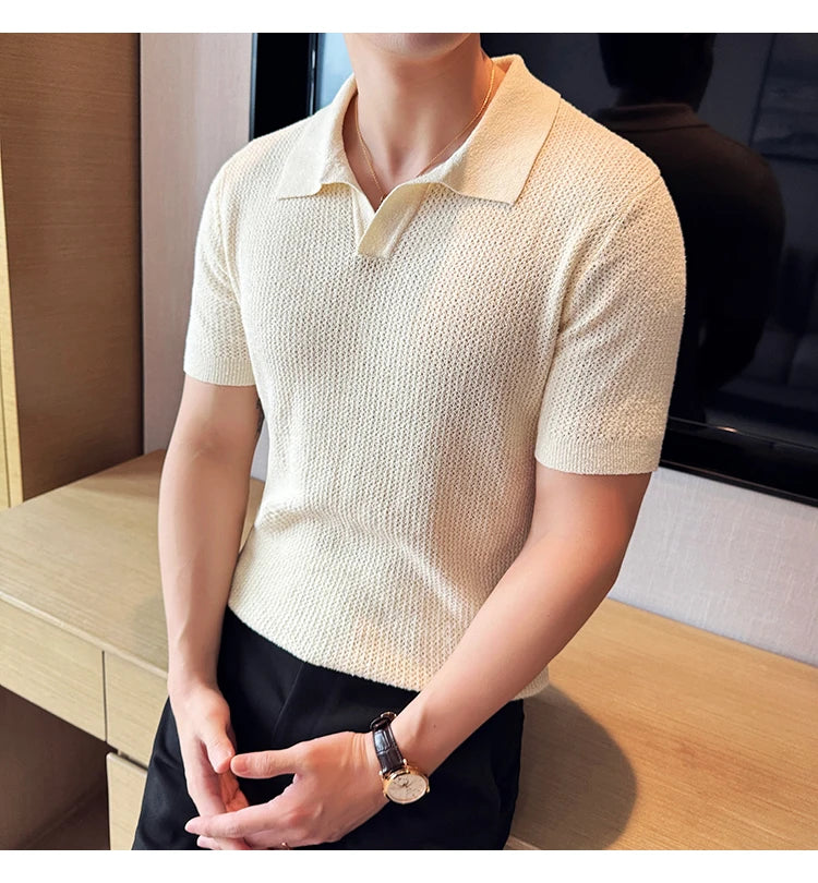 The Strand Knit Polo