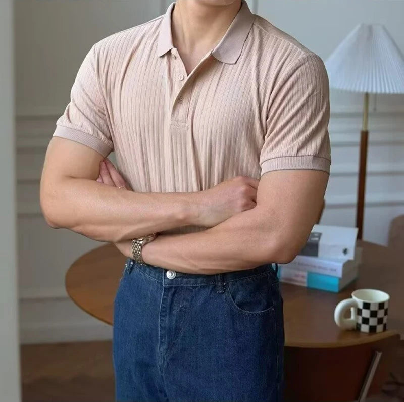The Kensington Ribbed Polo
