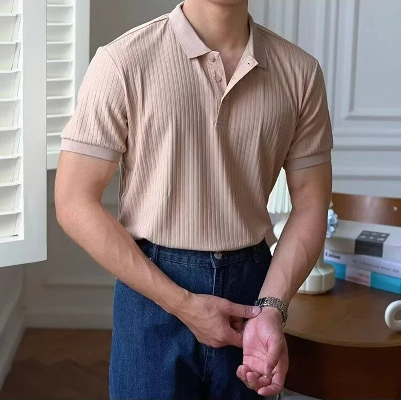 The Kensington Ribbed Polo