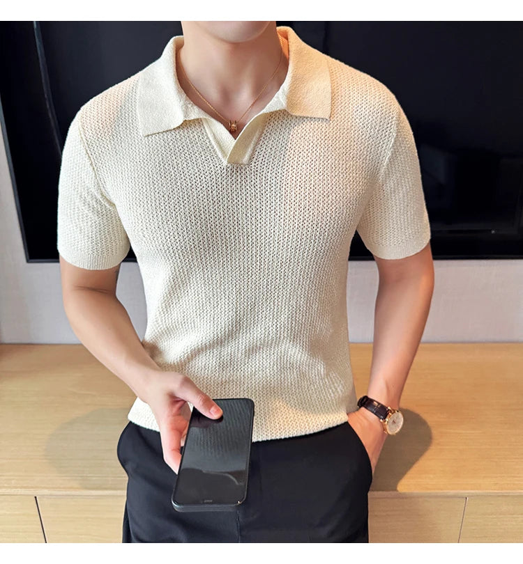 The Strand Knit Polo