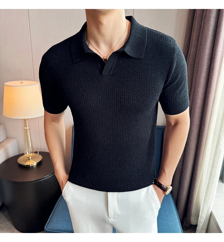 The Strand Knit Polo