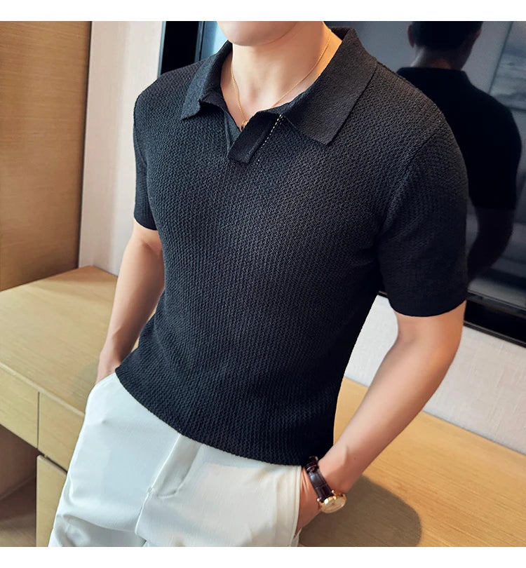 The Strand Knit Polo