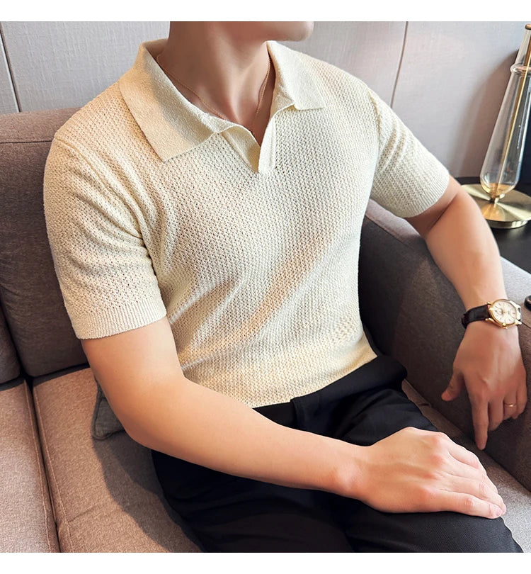 The Strand Knit Polo