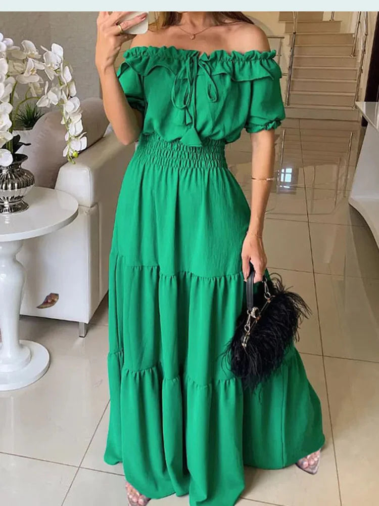 Bohemian Summer Maxi Dress