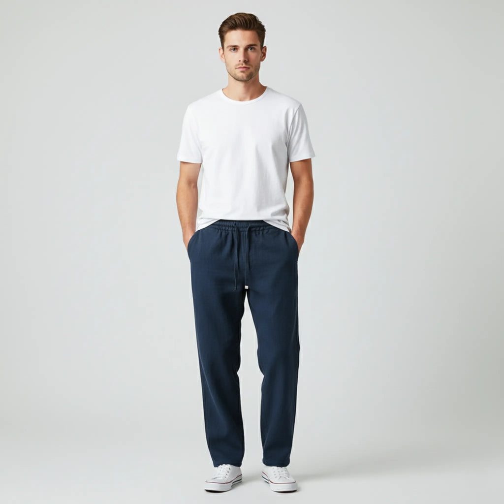 The Dorset Linen Trouser