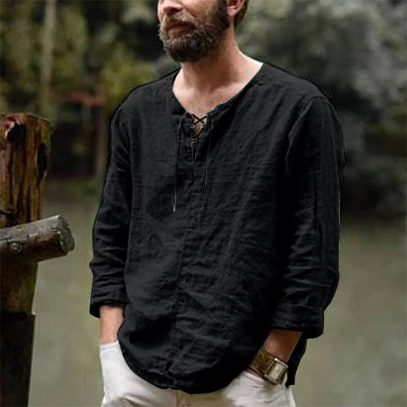 Linen Long Sleeve Shirt