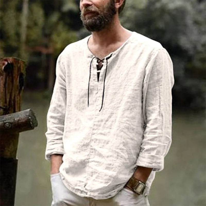 Linen Long Sleeve Shirt
