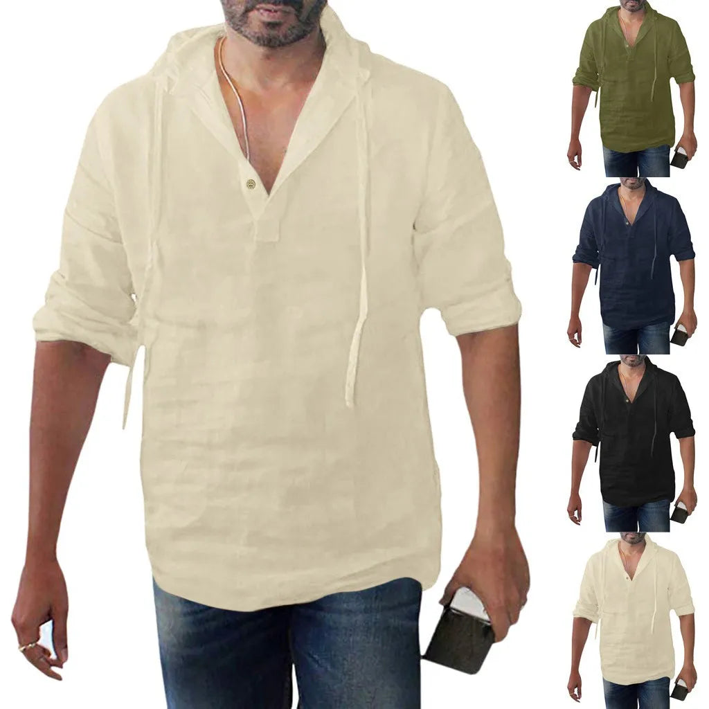 Linen Long Sleeve Shirt