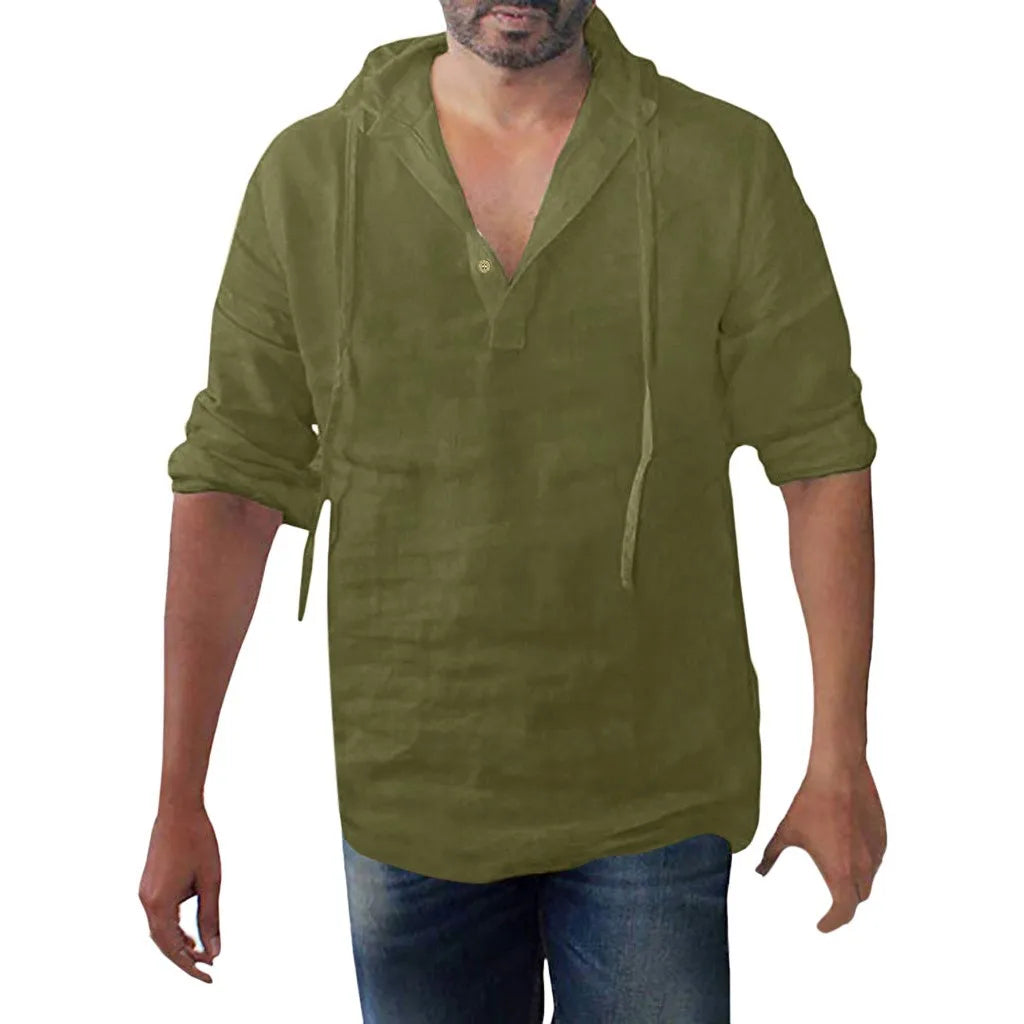 Linen Long Sleeve Shirt