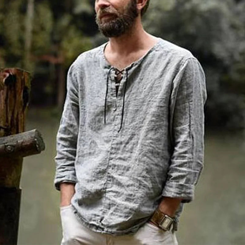 Linen Long Sleeve Shirt