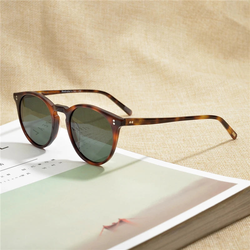 Retro Oval Sunglasses