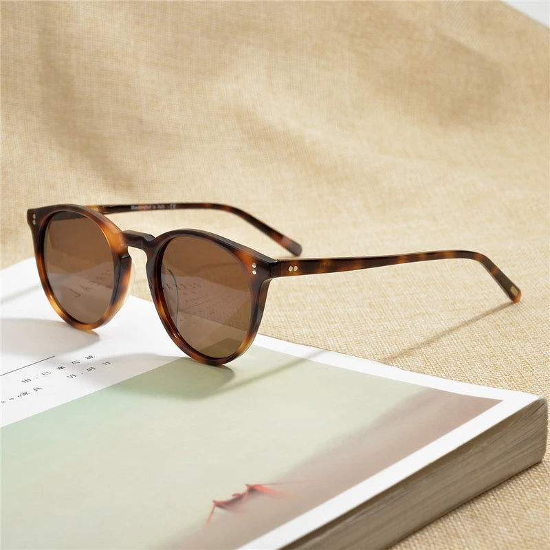 Retro Oval Sunglasses