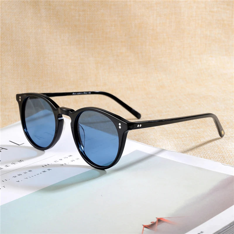 Retro Oval Sunglasses