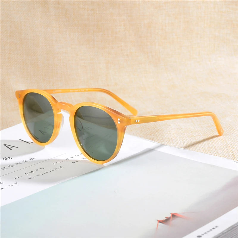 Retro Oval Sunglasses