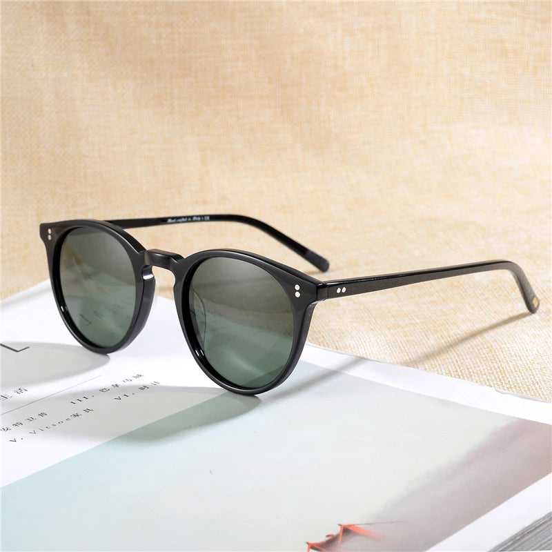 Retro Oval Sunglasses