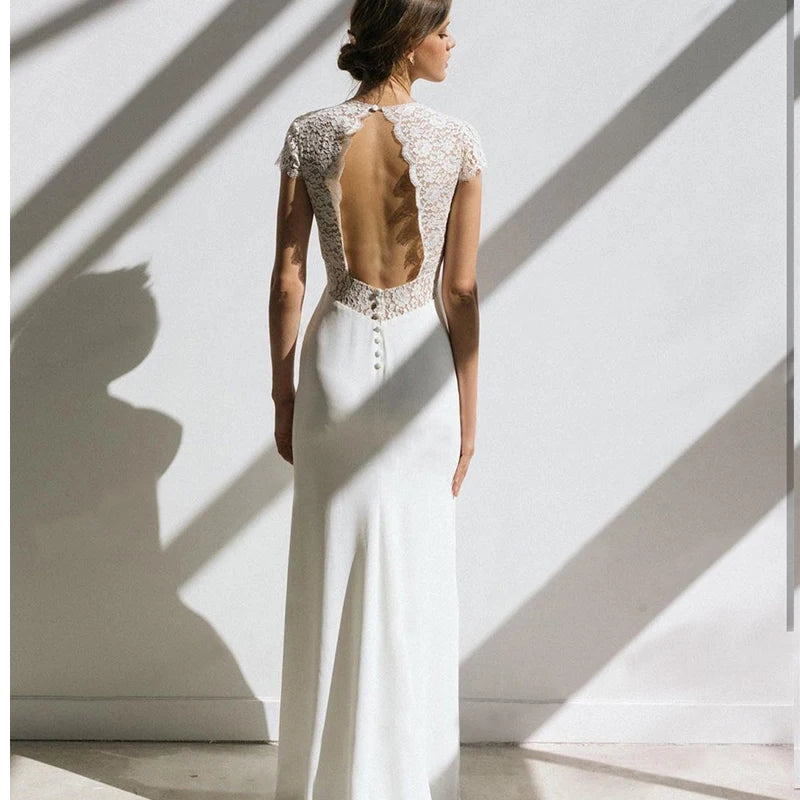Vintage Boho Wedding Dress