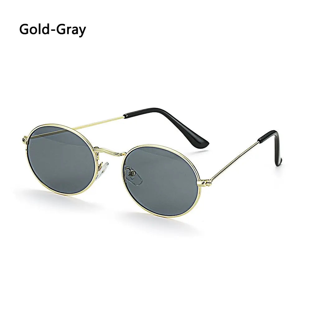Vintage Oval Retro Sunglasses
