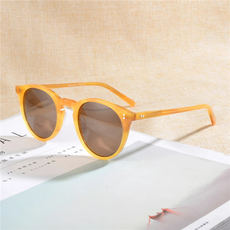 Retro Oval Sunglasses