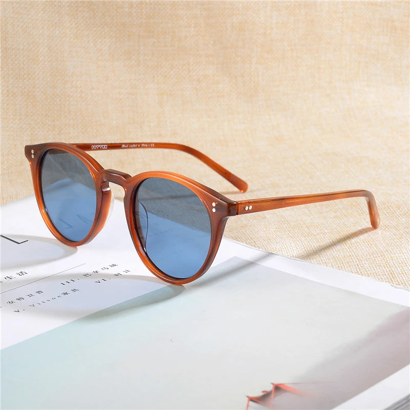 Retro Oval Sunglasses