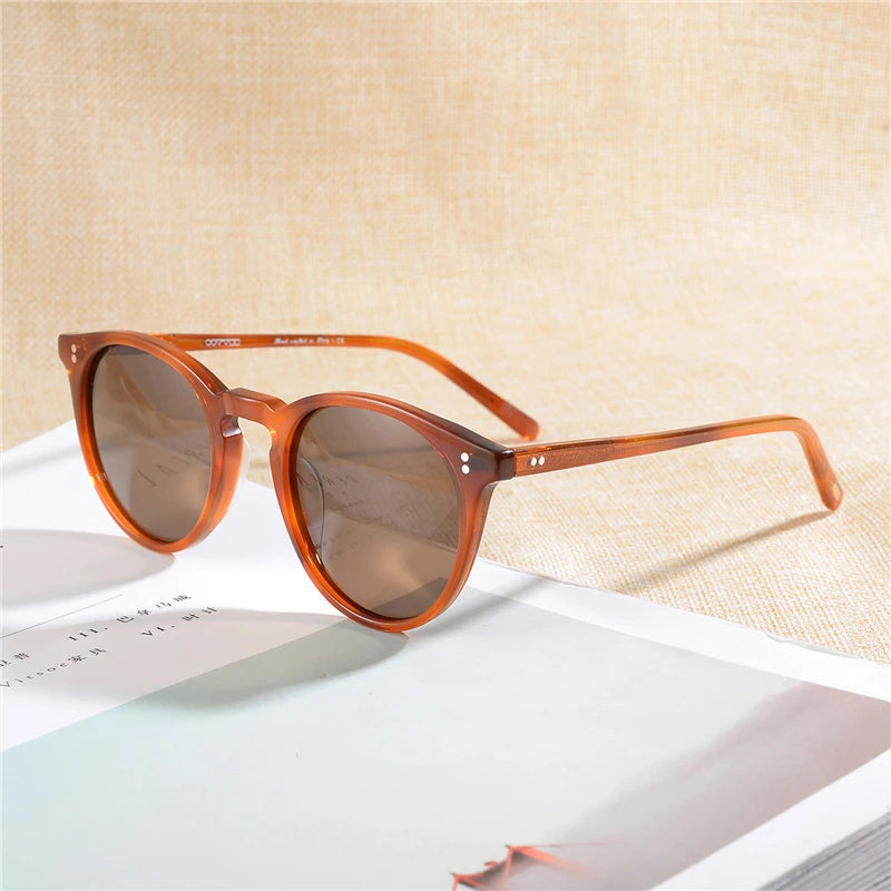 Retro Oval Sunglasses