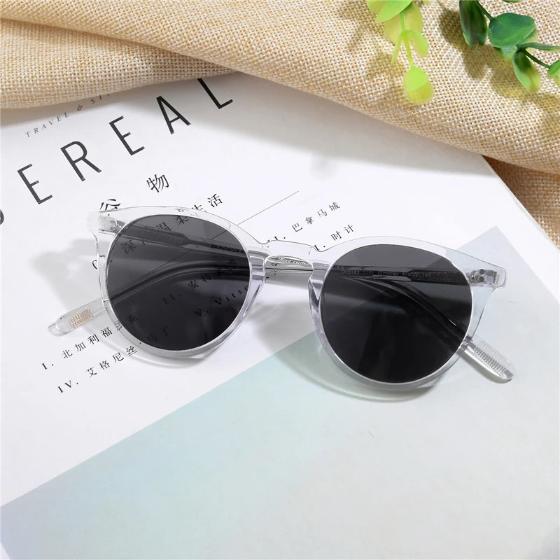Retro Oval Sunglasses