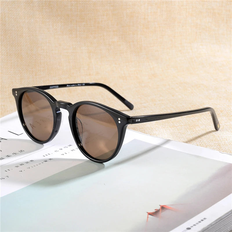 Retro Oval Sunglasses