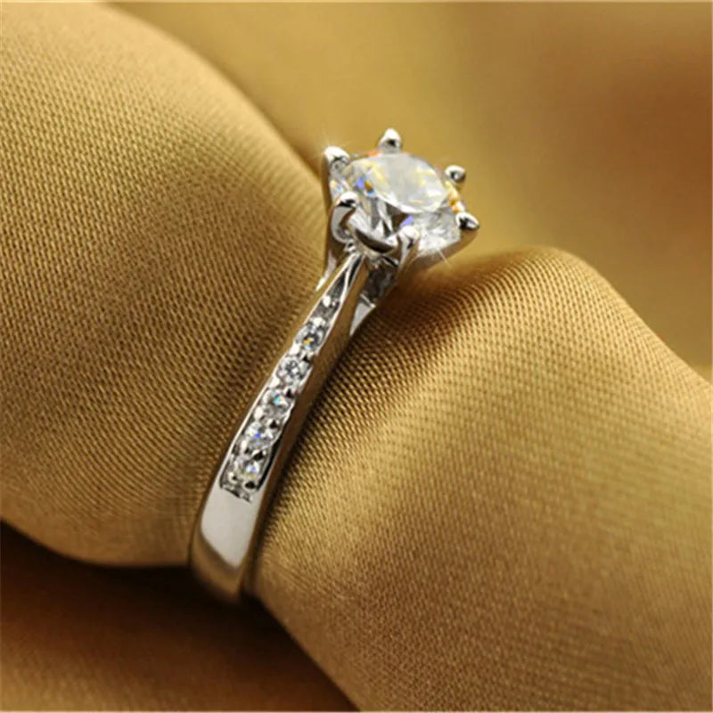 Zircon Wedding Ring