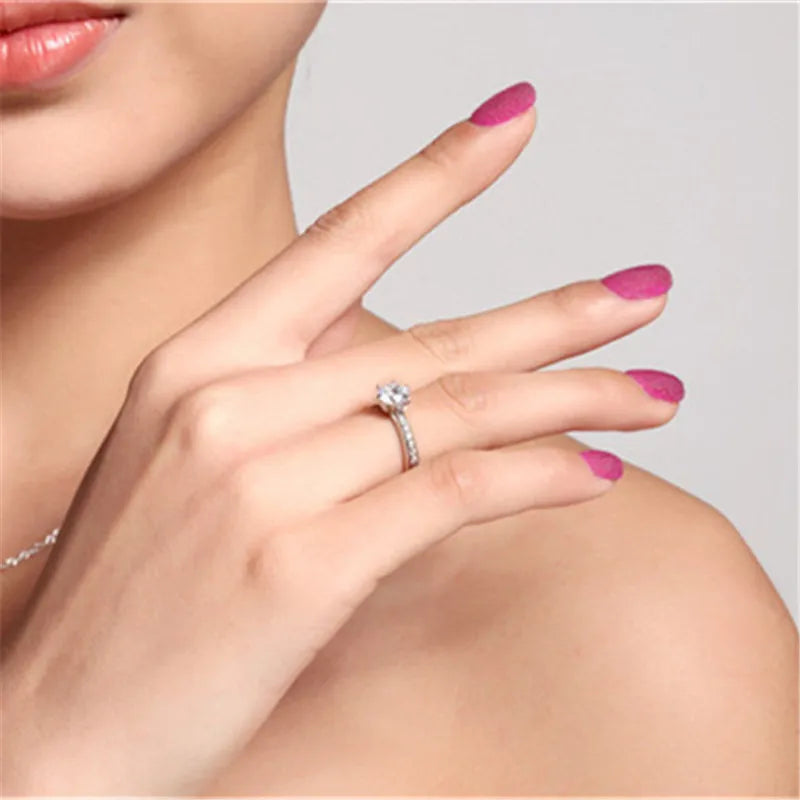 Zircon Wedding Ring
