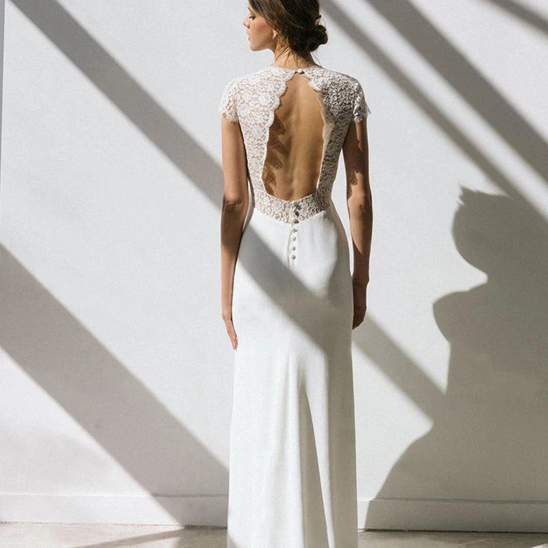 Vintage Boho Wedding Dress