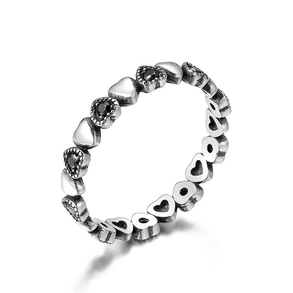Silver Heart Ring