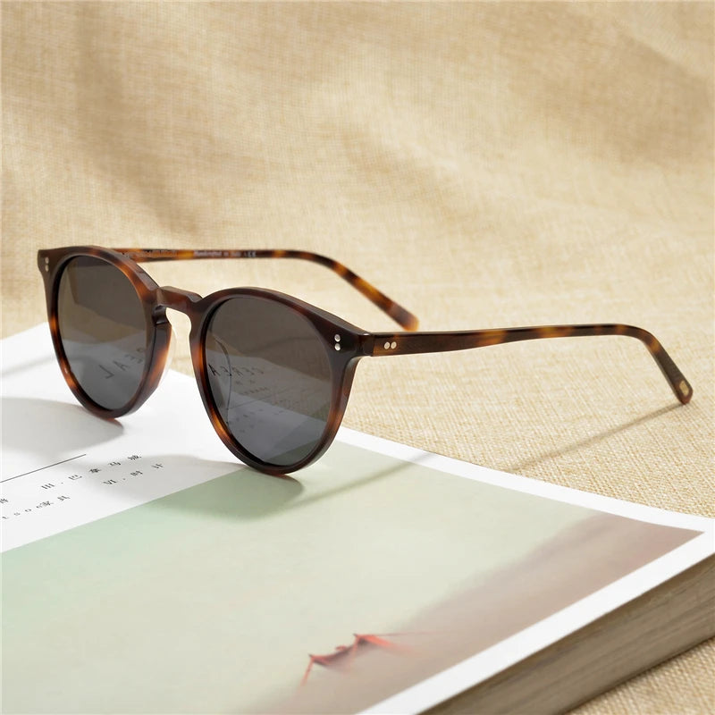 Retro Oval Sunglasses