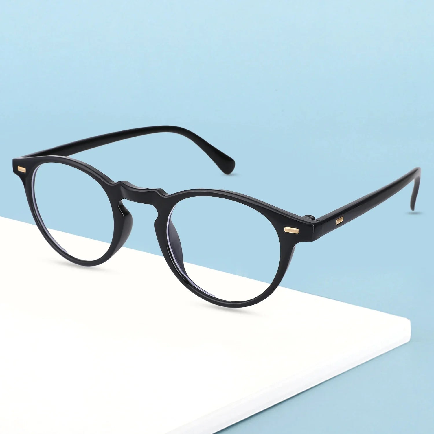 Round Blue Light Glasses